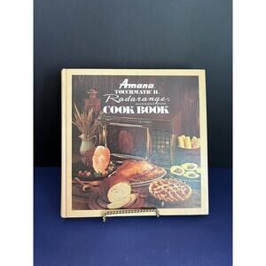 Vintage AMANA Touchmatic II Radarange Microwave Oven Cookbook and Manual 1978